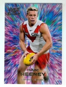 2023 Select AFL Legacy Vortex Isaac Heeney JUMPER NÚMERO 05/60 Sydney Swans - Imagen 1 de 2