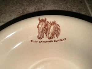 Oaklawn Horse Race Track Hot Springs AR Restaurant Ware Saucer Turf Catering - Picture 1 of 11