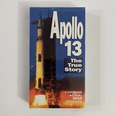 Apollo 13: The True Story - 1995 VHS With Actual NASA Footage - Brand New Sealed - Image 1 of 3