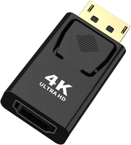 Displayport to HDMI Adapter, 4K DP to HDMI Adapter Displayport to HDMI Converte - Picture 1 of 12