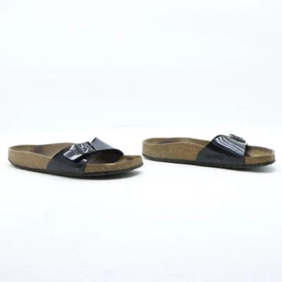 BIRKENSTOCK MADRID D'Occasion Taille EU 40 (Cod.CS2354) En Microfibre Noires - Photo 1/4