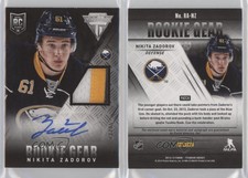 2013 Anthology Titanium Update Gear /15 Nikita Zadorov RPA Rookie Patch Auto RC