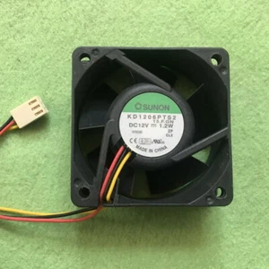 SUNON KD1206PTS2 6025 60mm x 60mm x 25mm Cooler Cooling Fan 12V 1.2W 3Pin B218 - Picture 1 of 2