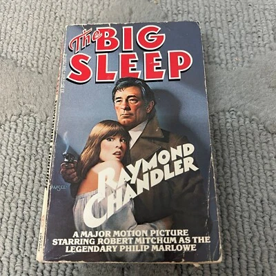 The Big Sleep Mystery Paperback Book by Raymond Chandler from Vintage Book 1967 - Imagem 1 de 4