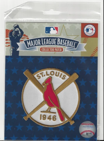 1946 St Louis Cardinals World Series Champions Sleeve Patch Champs Jersey Logo Cover