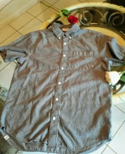 Vans Herren Hemd mit Knopfleiste Kurzarm. Gr. S 100% Baumwolle - Bild 1 von 7