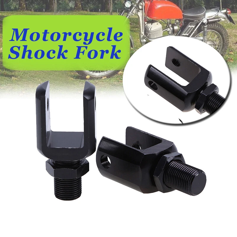 Motorcycle Shock Absorber Adapter Straight Fork Clevis End Aluminum Universal - Image 1 of 4