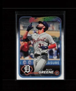 2024 Topps #274 prism Riley Greene - Picture 1 of 2