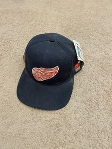 Vintage 90s Sports Specialties Detroit Red Wings SnapBack Hat NEW - Picture 1 of 8