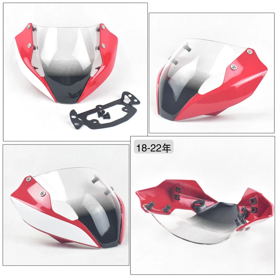 Windshield Windscreen Meter Sun visor for Ducati monster 821 1200 797 2018-2023 - Изображение 1 из 1