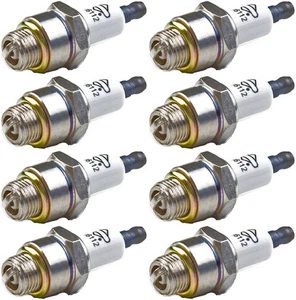 Briggs and Stratton 8 Pack Of Genuine OEM Replacement Spark Plugs - 796112-8PK - Picture 1 of 3