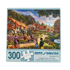 Bits And Pieces Rural Life Steve Crisp 300 Pcs Puzzle Complete - Picture 1 of 5