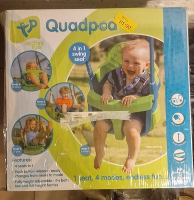 TP 900 Quadpod 4 in 1 Baby Swing Seat 6 Months to 8 Years - Image 1 of 4
