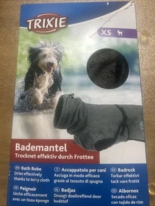 TRIXIE Bademantel Hunde - Bademantel Hundebademantel Frotte XS - Bild 1 von 2