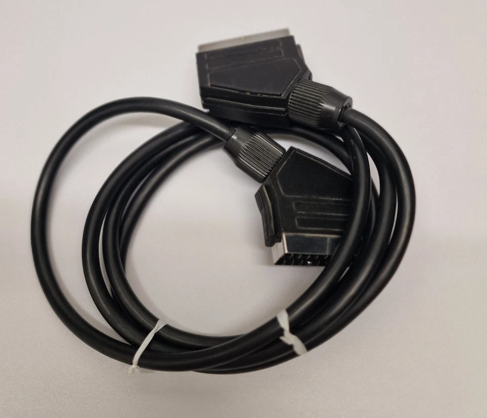 Scart Cable , 21 Pin, Plug/Plug, Full Wired, 4 11/12ft Long, K-465-05 - Image 1 of 1