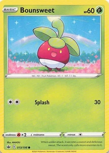 Bounsweet Common Normal SWSH06: Chilling Reign 013/198 casi nuevo - Imagen 1 de 2