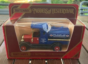 1/43 Matchbox Models of Yesteryear 1912 Ford Model T Tanker Mobil Y-3 - Picture 1 of 2