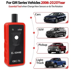 EL-50448 TPMS Relearn Tool Auto Tire Pressure Monitor Reset Tool For GM Hummer - Picture 1 of 14