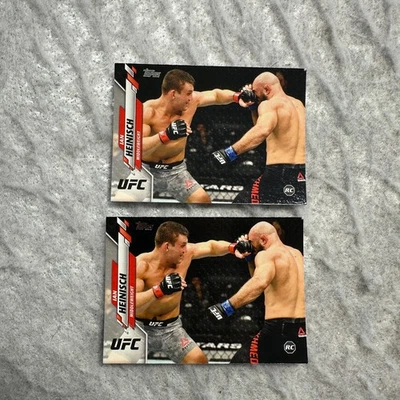 2020 Topps UFC Rookie Card Lot Ian Heinisch #92 Middleweight - Image 1 of 4