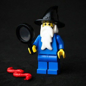LEGO Wizard Minifigure - Royal King's Castle - 10176 (cas306) Black Hat