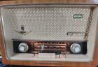 Vintage Grundig Majestic 1088 Radio Post WWII tube radio wooden Case WORKING!