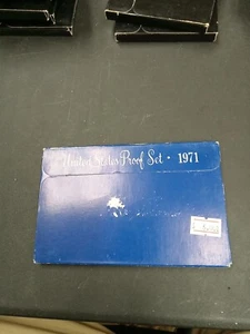 1971 Clad Proof Set U.S. Mint Original Government Packaging - Picture 1 of 3