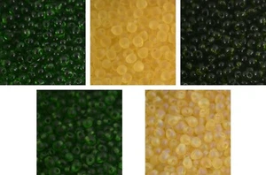 Perline di semi a goccia giapponesi MIYUKI 10 grammi con colore a scelta - Foto 1 di 6