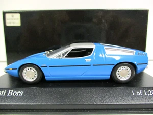 PAUL'S MODEL ART / MINICHAMPS - 1972 MASERATI BORA (BLUE) - 1/43 - Picture 1 of 16