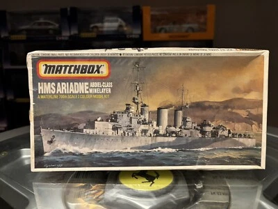 Matchbox HMS Ariadne 1:700 Scale Waterline Model Ship Kit PK-61 Vintage 1976 - Image 1 of 4