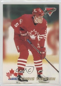 1993-94 O-Pee-Chee Premier Team Canada Chris Therien #9 Rookie RC