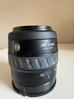 Minolta AF Zoom 35-70mm F/3.5-4.5 lens for Minolta/Maxxum/Sony  - Image 1 of 4