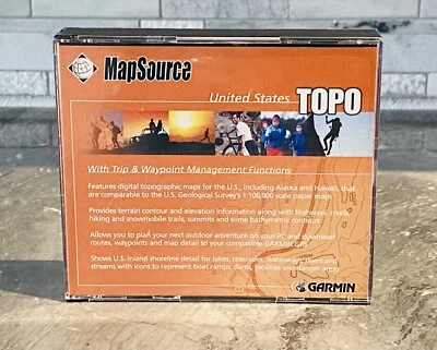 Garmin MapSource USA Topo CDs Version 3.02 USA East, West,  Alaska & Hawaii, Etc - Image 1 of 4