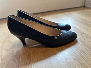 Original Aigner - Damen-Pumps  Gr. 39 schwarz gepflegt vintage - Bild 1 von 8