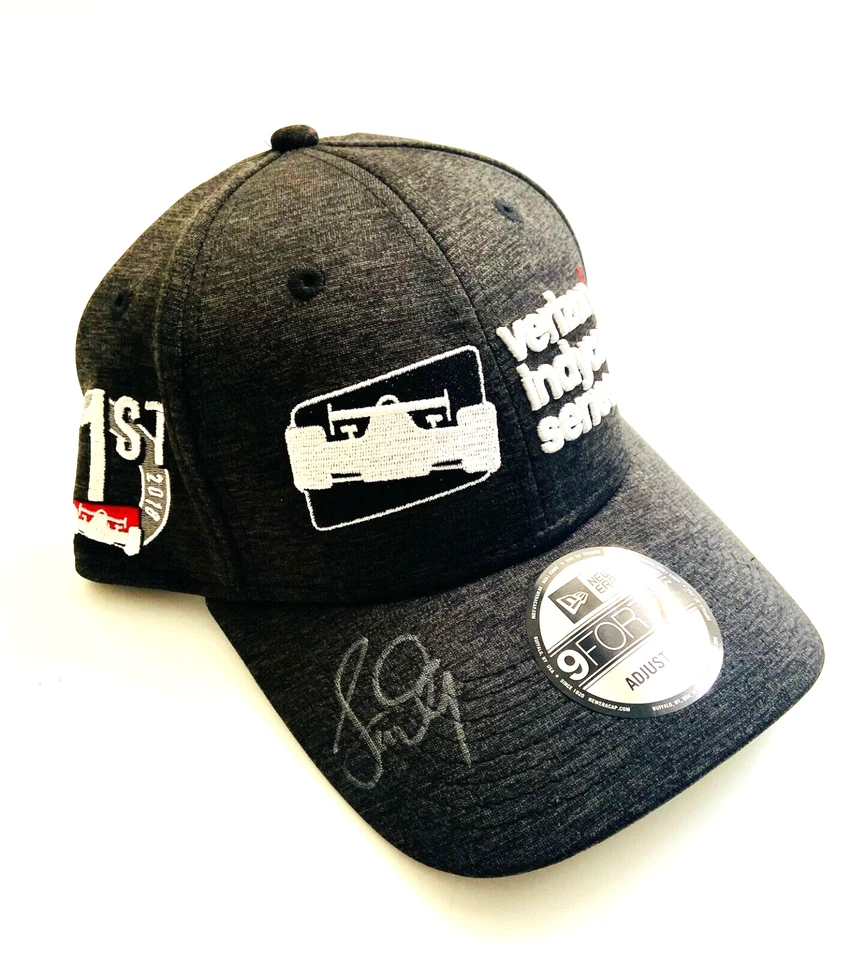 Scott Dixon SIGNED 2018 1st Place Texas Detroit Verizon Indy Car Series Hat  - Image 1 of 4