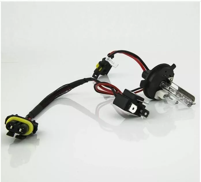 XENTEC H4 Hi/Lo 6000K HID Xenon Bulb x 1 pair w/Hi-beam Halogen  - Image 1 of 1