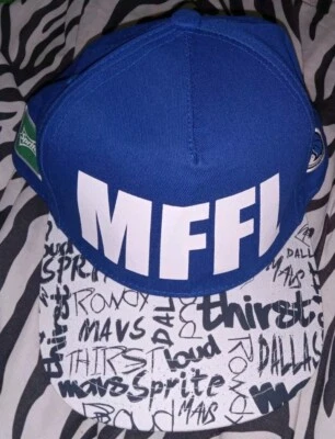 Кепка кепка NBA Dallas Mavs MFFL для взрослых бейсболка Sprite регулируемая синяя/белая  - Изображение 1 из 4