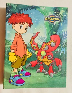 Vtg Digimon 4" by 6" Photo Album 30 pages Izzy Koushiro Tentomon  made in Canada - Picture 1 of 7