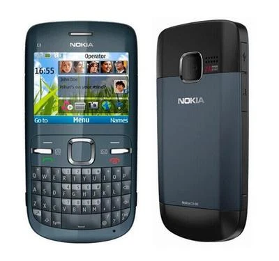 Unlocked C3 Original Nokia C3-00 2.0MP Camera FM MP3 MP4 Player Cellphone 2.4" - Image 1 of 4