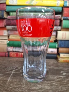 Pre-owned Coca-Cola Glass - 100 Years of Contour - Picture 1 of 3