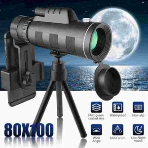 Super High Power 80X100Zoom Portable HD Day Vision Starscope Monocular Telescope