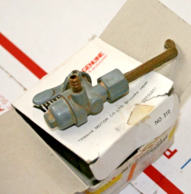 1973 YAMAHA RD60 OEM GAS TANK  PETCOCK - Image 1 of 2