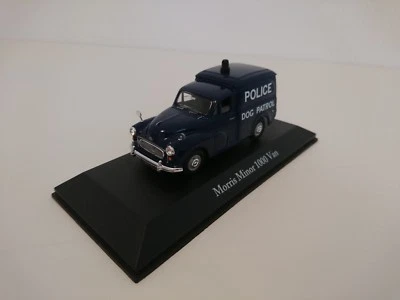 MORRIS MINOR 1000 VAN UK Voiture police anglaise 1/43 ATLAS DIECAST MODEL CAR U4 - Photo 1/3