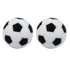  12pcs 36MM Table Soccer Kids Footballs Replacements Mini Black and White Soccer