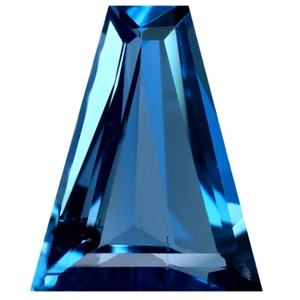 4.56 ct Beautiful Fancy (12 x 10 mm) Heated Brazil London Blue Topaz Gemstone - Picture 1 of 1