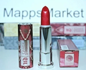 NIB Authentic URBAN DECAY Game of Thrones Vice Lipstick DAENERYS TARGARYEN Red - Picture 1 of 3