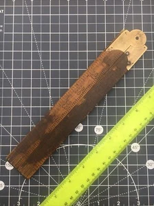Antique Rabone (Not J & Sons) Boxwood Folding Ruler 36" No 1380 Made In England - Picture 1 of 24