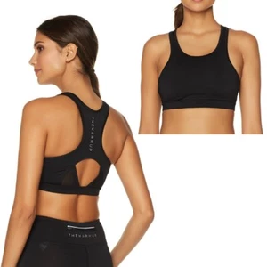 The Warm Up by Jessica Simpson Racerback Sport Bra w/Mesh 502317-J (XS) - Picture 1 of 3