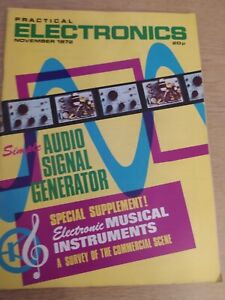 Practical Electronics Magazine November 1972, Audio Signal Generator - B111