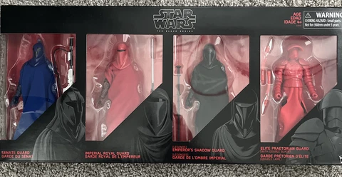 Star Wars Black Series Senate, Imperial, Emperor, Praetorian Guardians Of Evil Cover