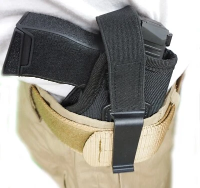 Inside the Waistband Belt IWB Concealed Carry Gun Holster Sig Ruger XD BLACK - Image 1 of 4